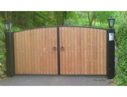 Wood Clad Gates