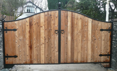 Wood Clad Gates